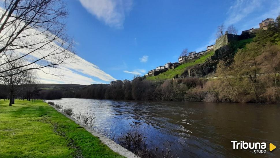 Aviso por la crecida del río Tera y alerta por fuertes lluvias en Sanabria