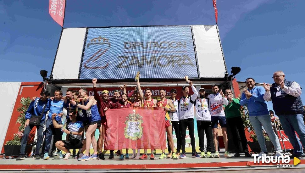 Castilla y León cosecha 17 medallas en el Máster de Campo a Través de Toro