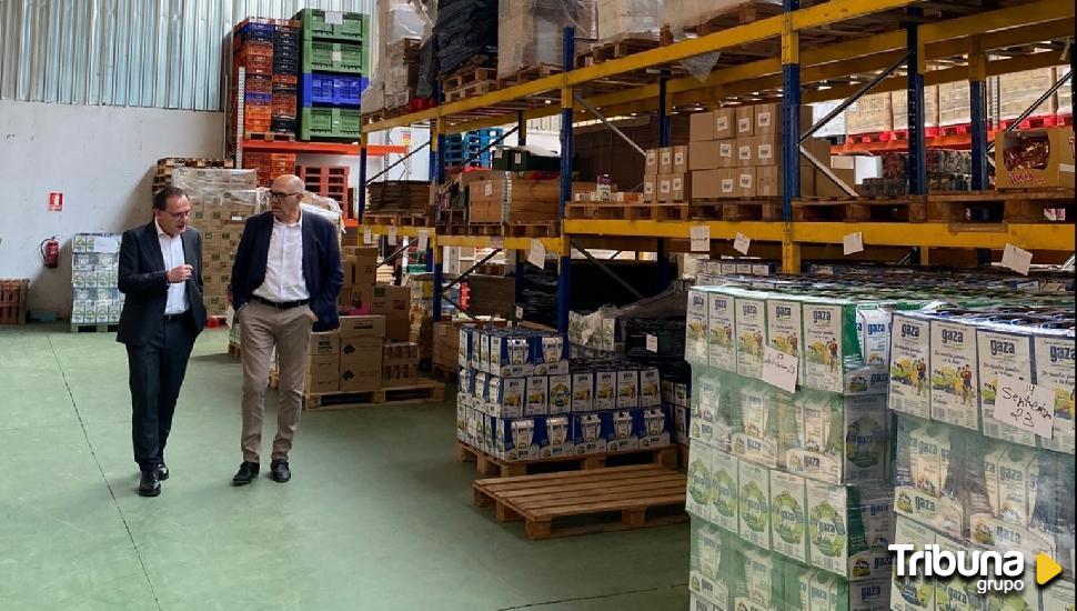 Zamora recibe 27.000 kilos de alimentos para más de 2.000 personas desfavorecidas