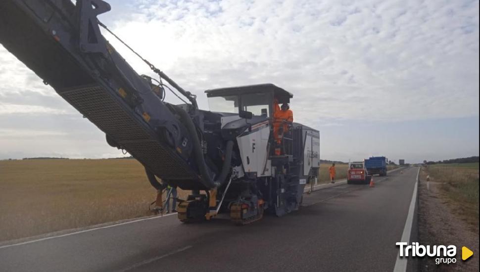 Cortada al tráfico la deteriorada N-631 en Zamora desde el lunes hasta agosto