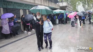 La lluvia suspende por primera vez en 40 años la marcha de Asprosub en Zamora, con casi 2.000 inscritos