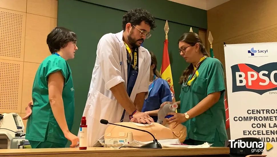 El hospital de Zamora celebra el Día Mundial de la Parada Cardíaca con el proyecto RCP