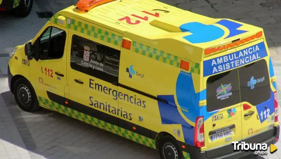 Herida una joven de 19 años en un accidente de tráfico al salirse de la vía un turismo en Cubillos