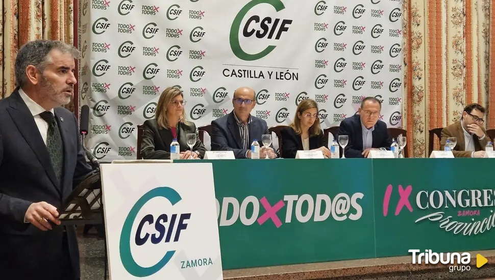 Rosa María Herrero es reelegida presidenta de CSIF Zamora con una ejecutiva renovada y rejuvenecida