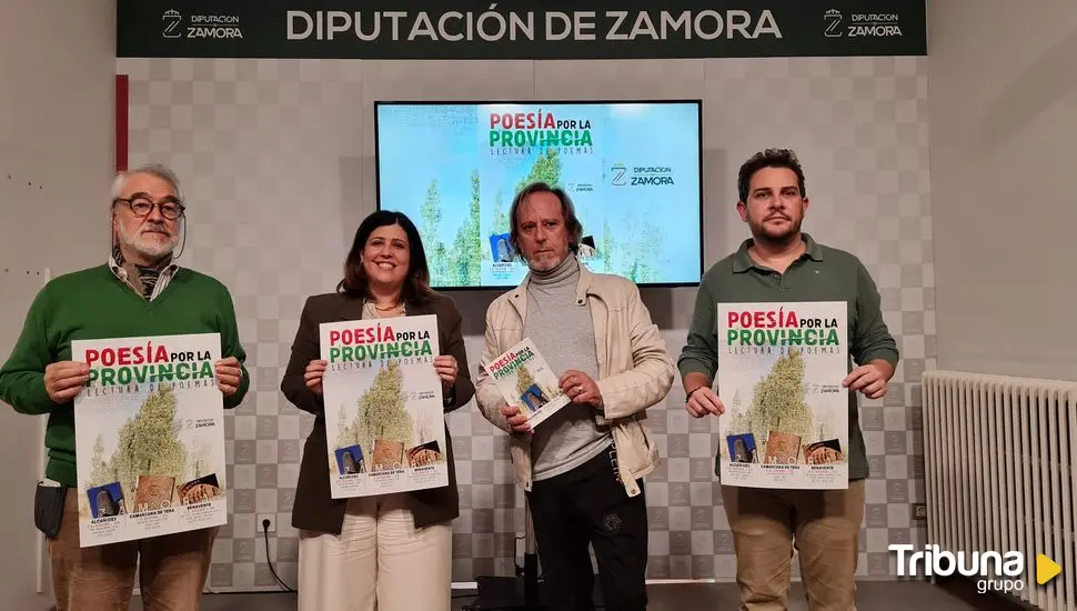 'Poesía por la provincia' llega a Alcañices, Camarzana de Tera y Benavente 