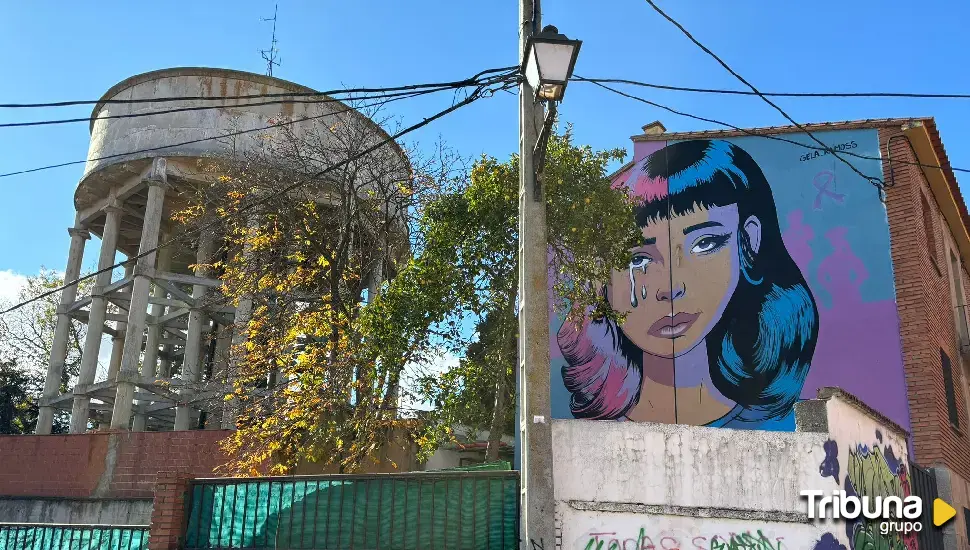 El nuevo mural contra la violencia hacia la mujer inaugurado en Benavente en el marco del 25N