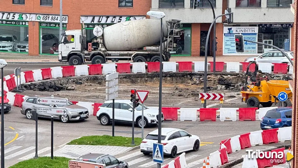 "Caos absoluto" por las obras de humanización de travesías de Zamora: El PP pide paralizarlas en Navidad