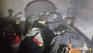 Muere en un incendio tras quedarse dormido fumando en una vivienda en Villalpando