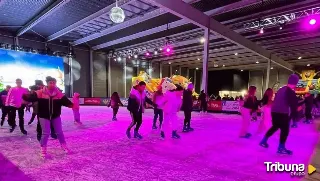 El parque más grande de Castilla y León abre sus puertas en Zamora en Navidad con pista de hielo natural 