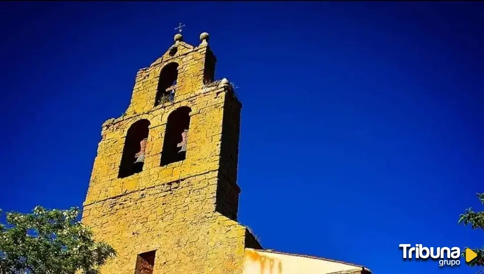 Salvar la espadaña de la iglesia de Vega de Villalobos, objetivo de la nueva campaña de recogida de donativos