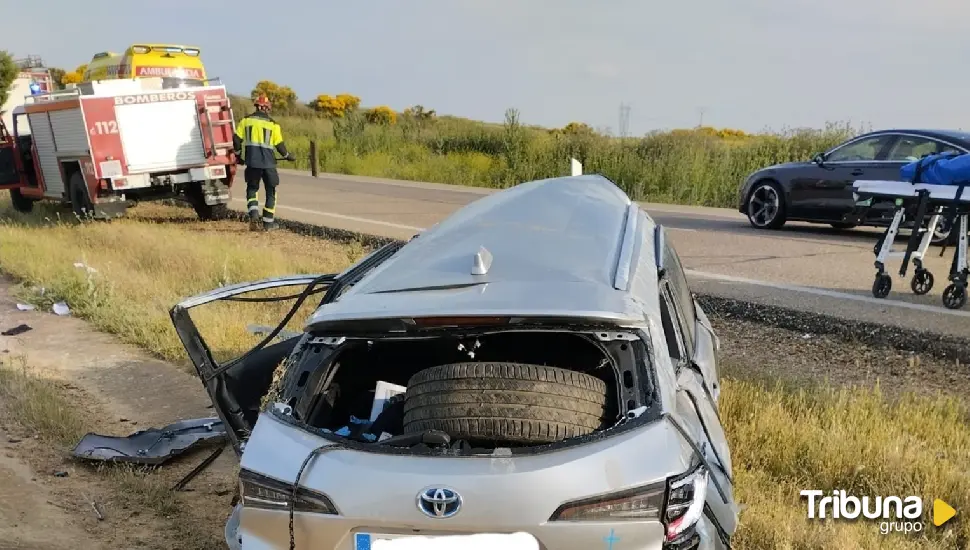 Fallece la niña de tres años que resultó herida grave en un accidente de tráfico en Zamora