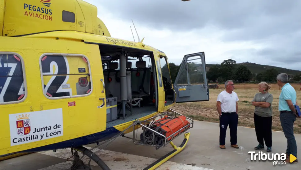 La primera fase de las obras de mejora de la Base Aérea Contra Incendios de Villardeciervos estará en octubre