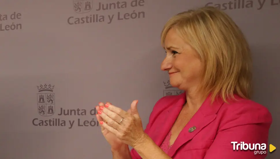 La nueva consejera Leticia García aborda con "ánimo de escucha" el tema del Serla y el Diálogo Social 