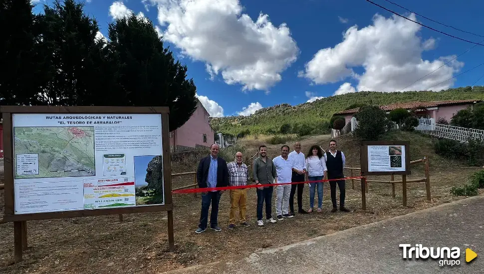 Zamora inaugura las rutas 'El tesoro de Arrabalde' para los amantes del senderismo, cicloturismo y escalada