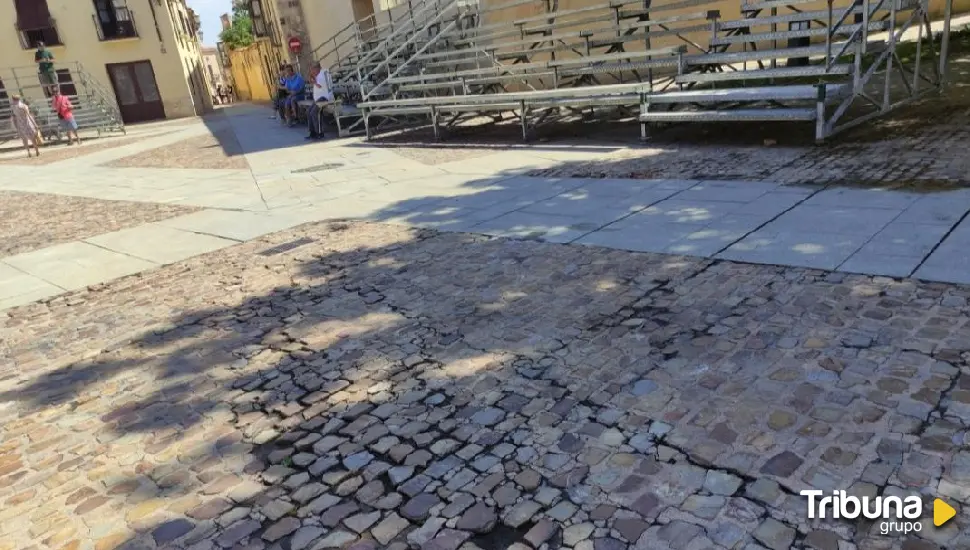 Piden un plan de rehabilitación del Casco Antiguo de Zamora frente a las caídas y tropiezos de los viandantes