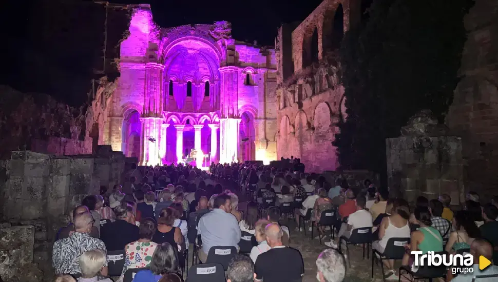 Patrimonio Sonoro: 400 personas en la gala de Martí Caballé y Luis Santana en el Monasterio de Moreruela