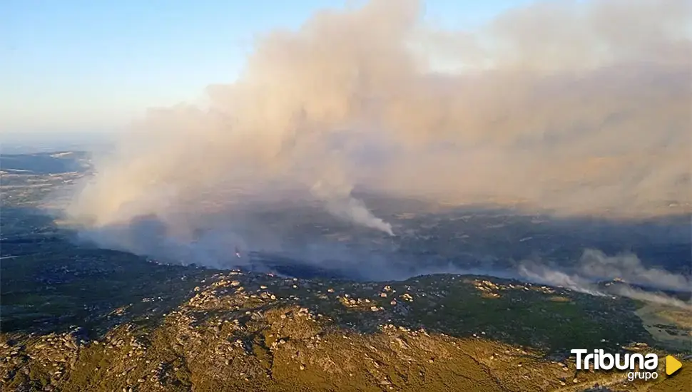 Baja a nivel 0 el incendio de Castromil tras estabilizar el perímetro con los medios asignados