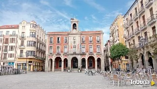 Un herido ingresado en la UCI tras ser golpeado con una silla en la Plaza Mayor de Zamora