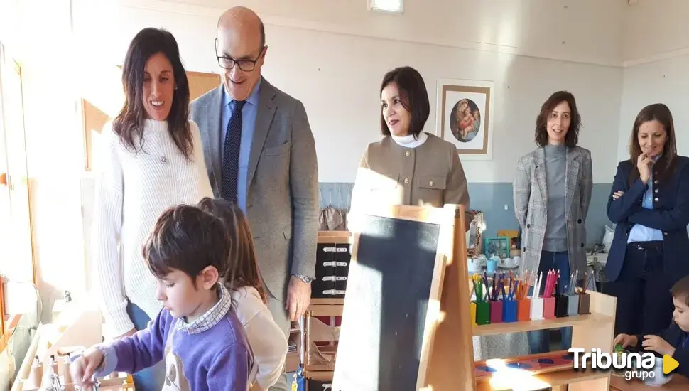 El colegio rural de Zamora en el que se aplica el método Montesossori con "gran avance" en el aprendizaje