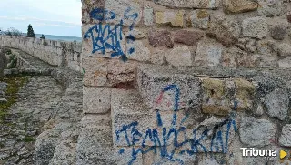 La muralla de San Isidoro en Zamora: Antes y después de los trabajos para la eliminación de grafitis